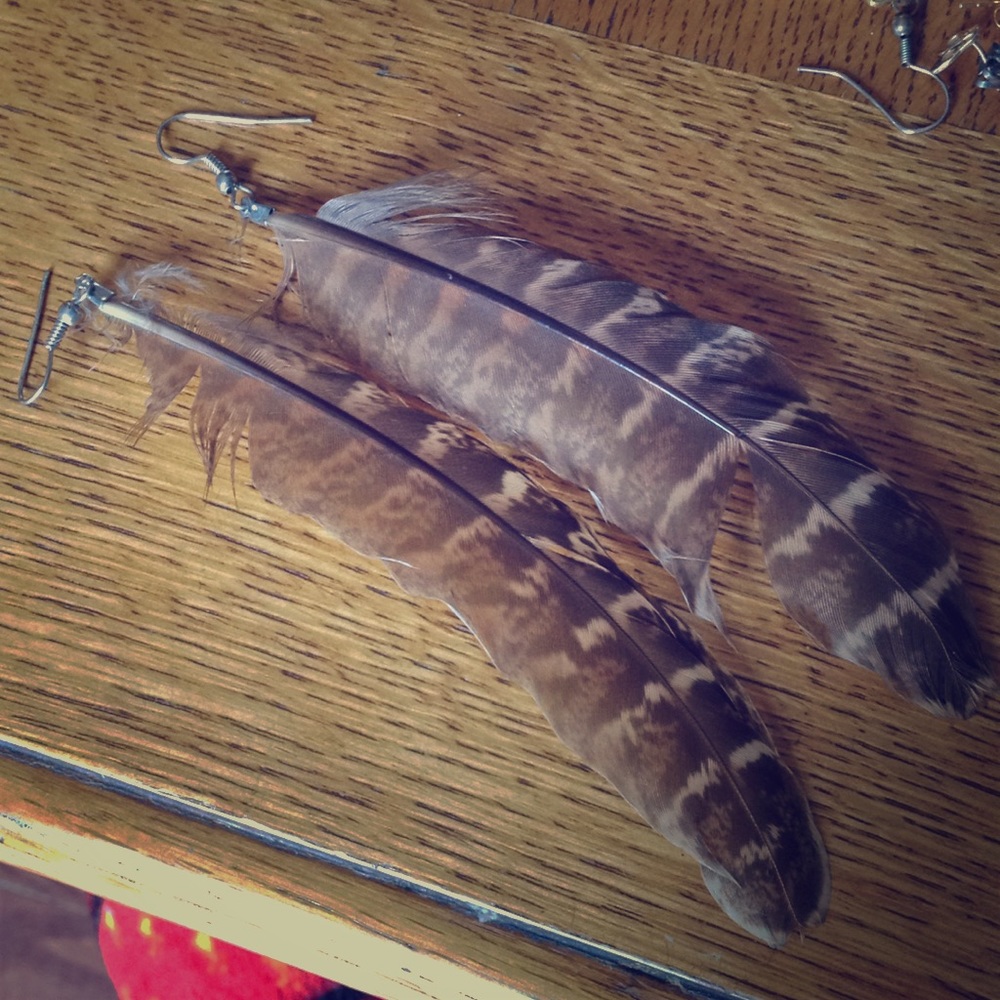 Feather Earrings